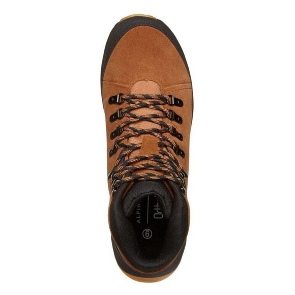Alpine Design Mens Trekker Hiker Vibram Waterproof Leather Boots Brown Size 10 main image 6